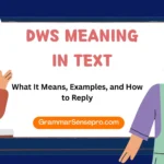 DWS Meaning in Text
