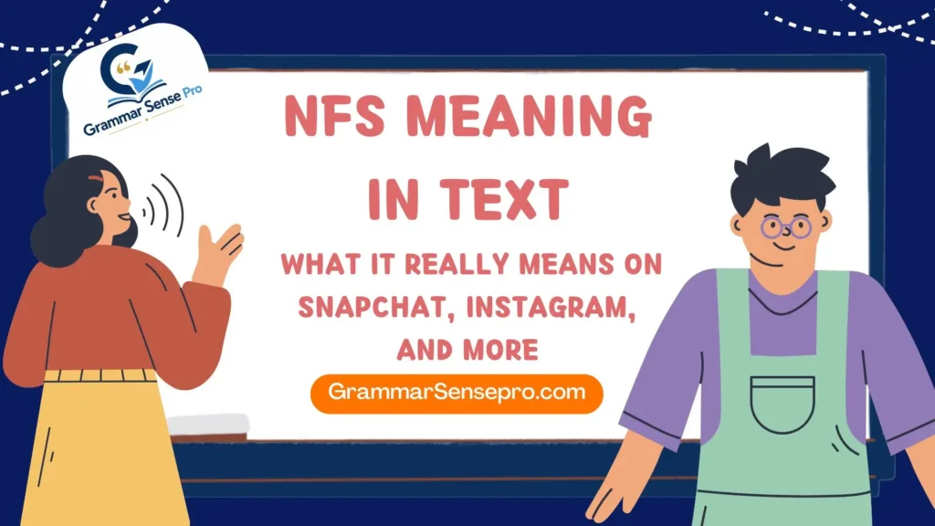 NFS Meaning in Text