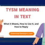 TYSM Meaning in Text: What It Means, When to Use It, and How to Reply