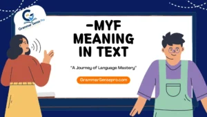 MYF Mean in Text