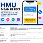 HMU Mean in Text: Complete Meaning, Uses, Examples, and Modern Texting Guide