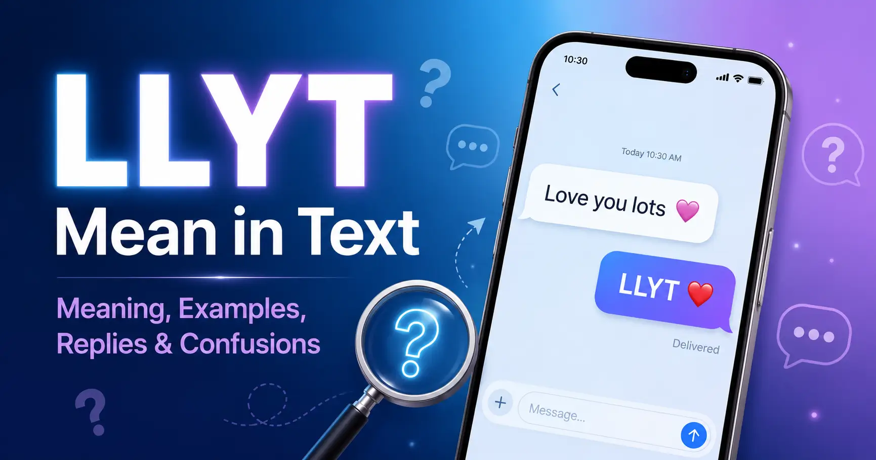 LLYT Mean in Text: Meaning, Examples, Replies, and Common Confusions