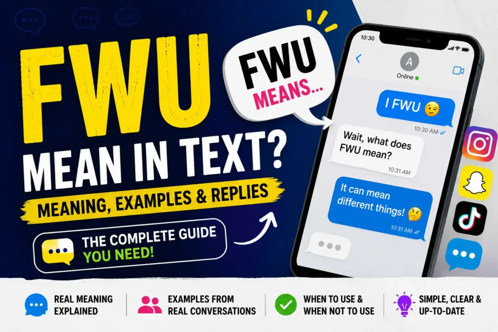 FWU Mean in Text: Meaning, Examples, Replies, and Real Chat Usage