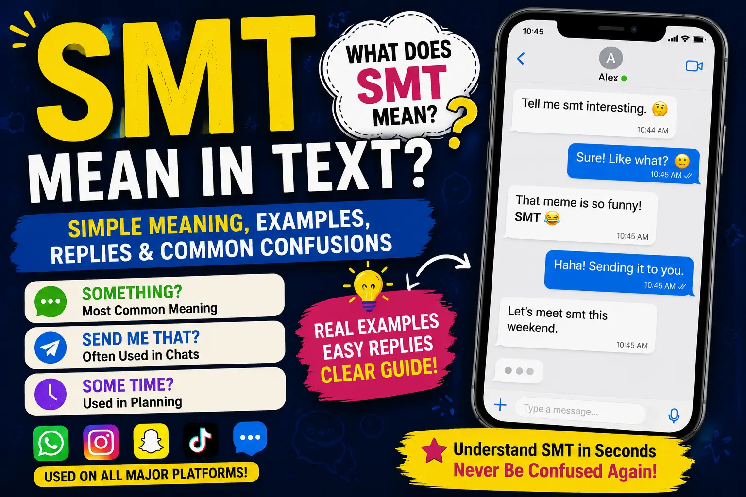 SMT Mean in Text: Simple Meaning, Examples, Replies, and Common ConfusionsSMT Mean in Text: Simple Meaning, Examples, Replies, and Common Confusions