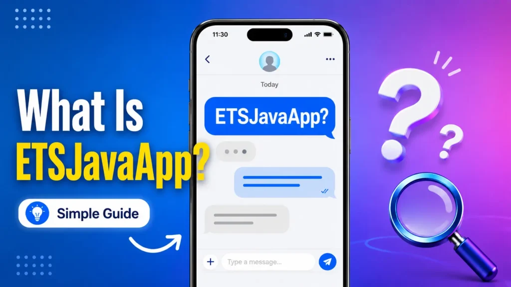 What Is ETSJavaApp?