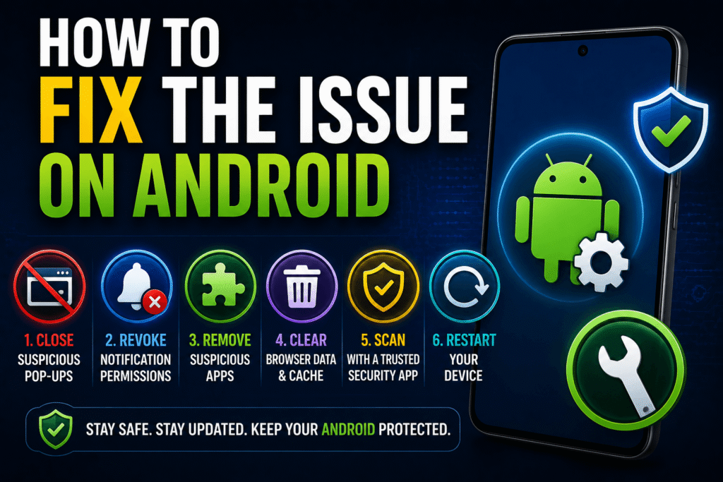 How to Fix the Issue on Android
