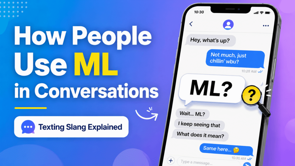 How People Use ML in Conversations