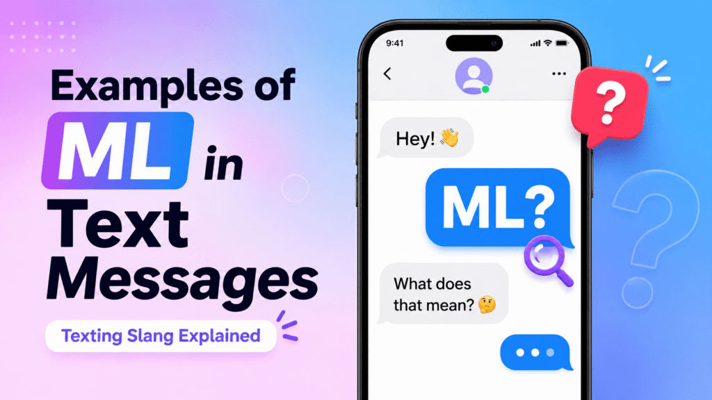 Examples of ML in Text Messages