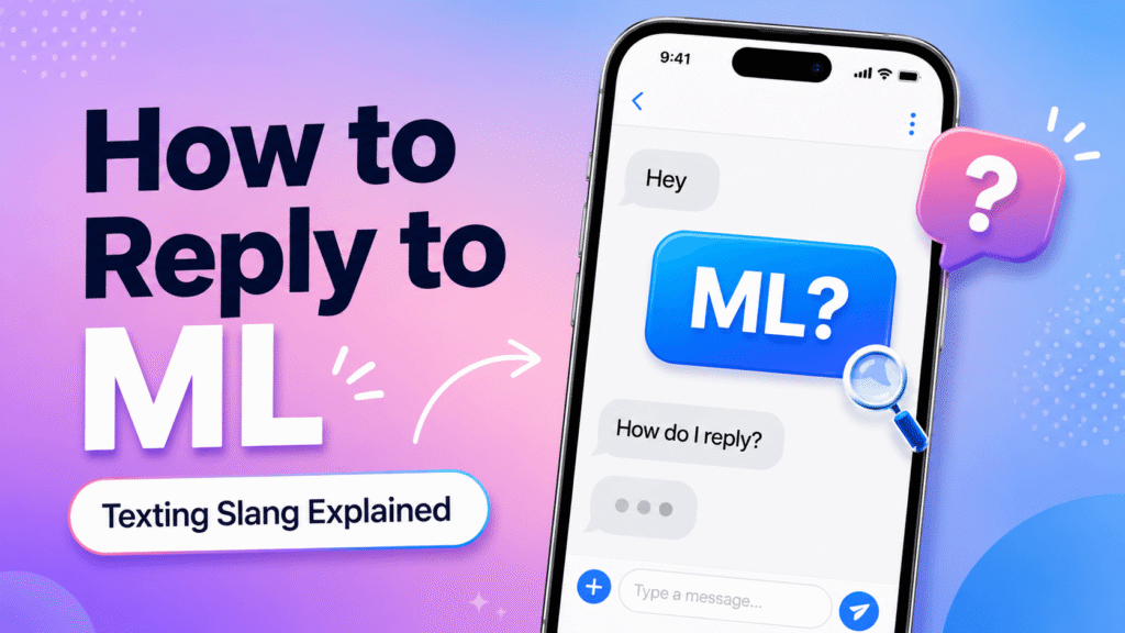 How to Reply to ML