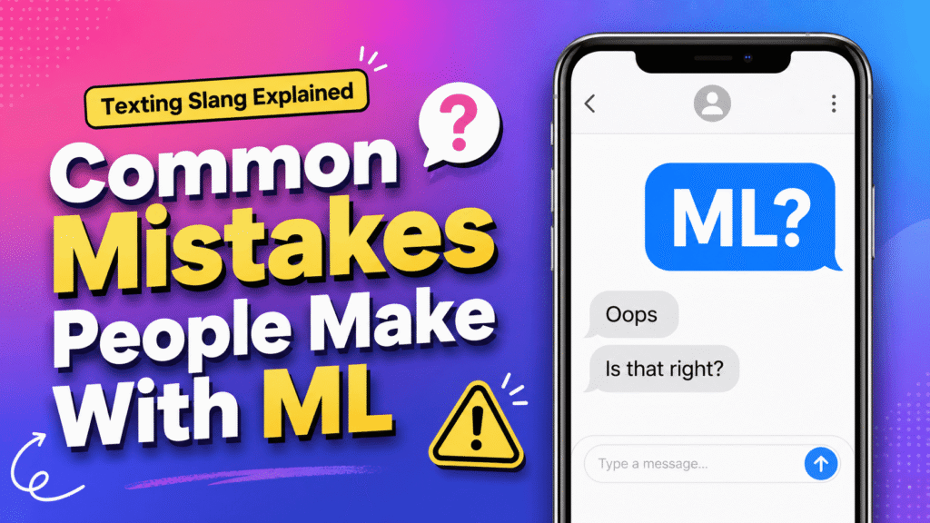 Common Mistakes People Make With ML