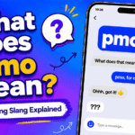PMO meaning in text explained with texting conversation example