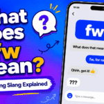 FW meaning in text explained as f with with examples from Snapchat Instagram and TikTok chats
