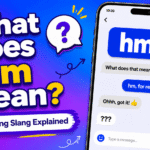 HM meaning in text with examples of how to reply in chats