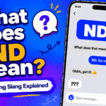 ND meaning in text explained as and or no doubt with examples from Snapchat Instagram and TikTok conversations