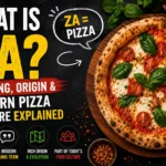 What is Za? Meaning, Origin, and Modern Pizza Culture Explained” Focus Keyword