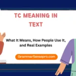 TC Meaning in Text: What It Means, How People Use It, and Real Examples
