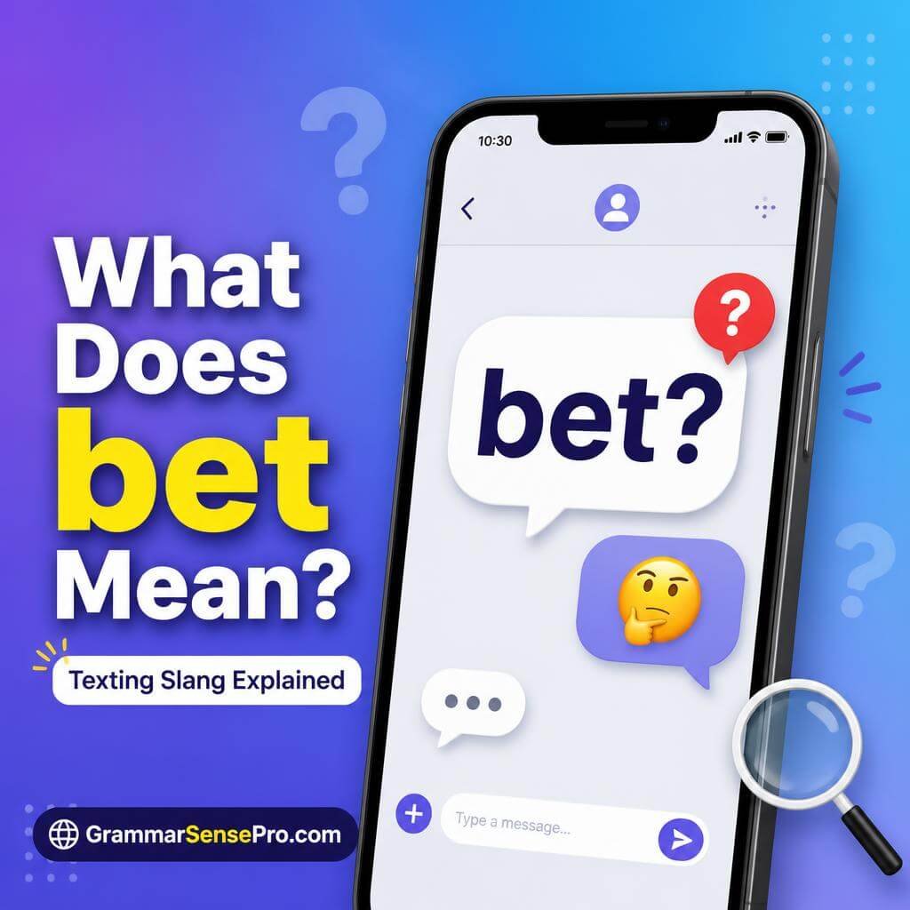 Bet Meaning in Text: What “Bet” Means and How to Use It