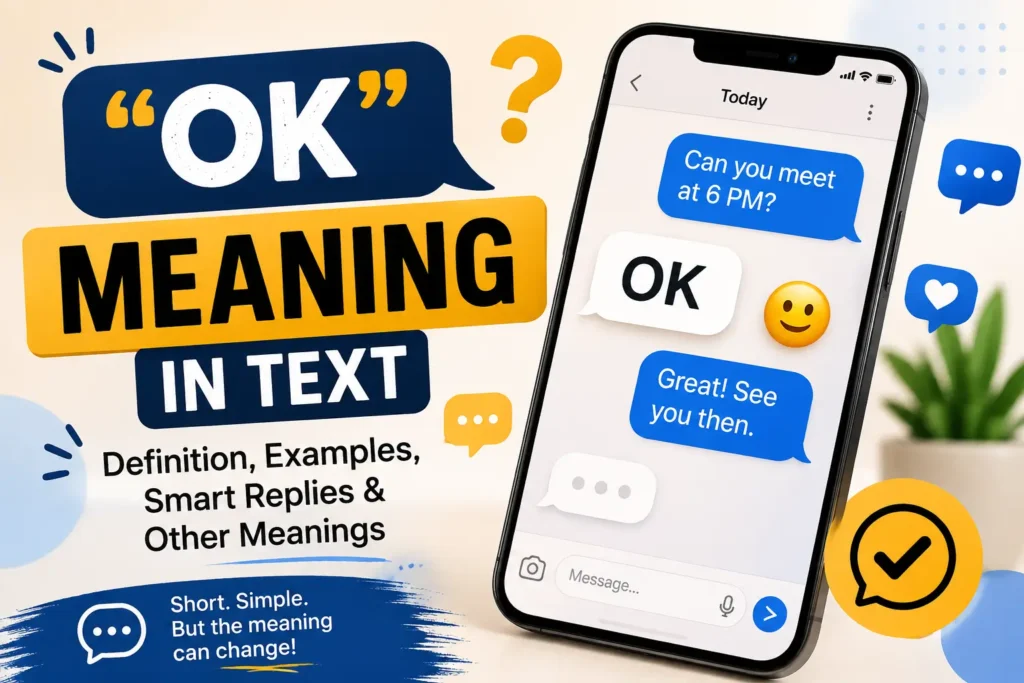 OK Meaning in Text