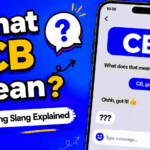 CB meaning in text explained with texting slang example