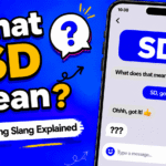 SD meaning in text explained with texting slang example