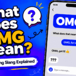 OMG meaning in text shown as Oh My God in a casual chat message