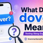 Dover Meaning Slang: What Does “Dover” Mean in Text?