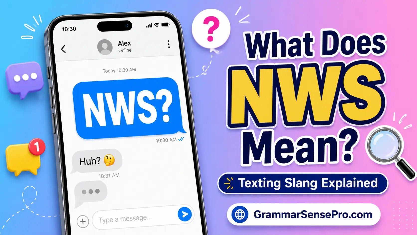 NWS Meaning in Text: What Does NWS Mean in Chat?