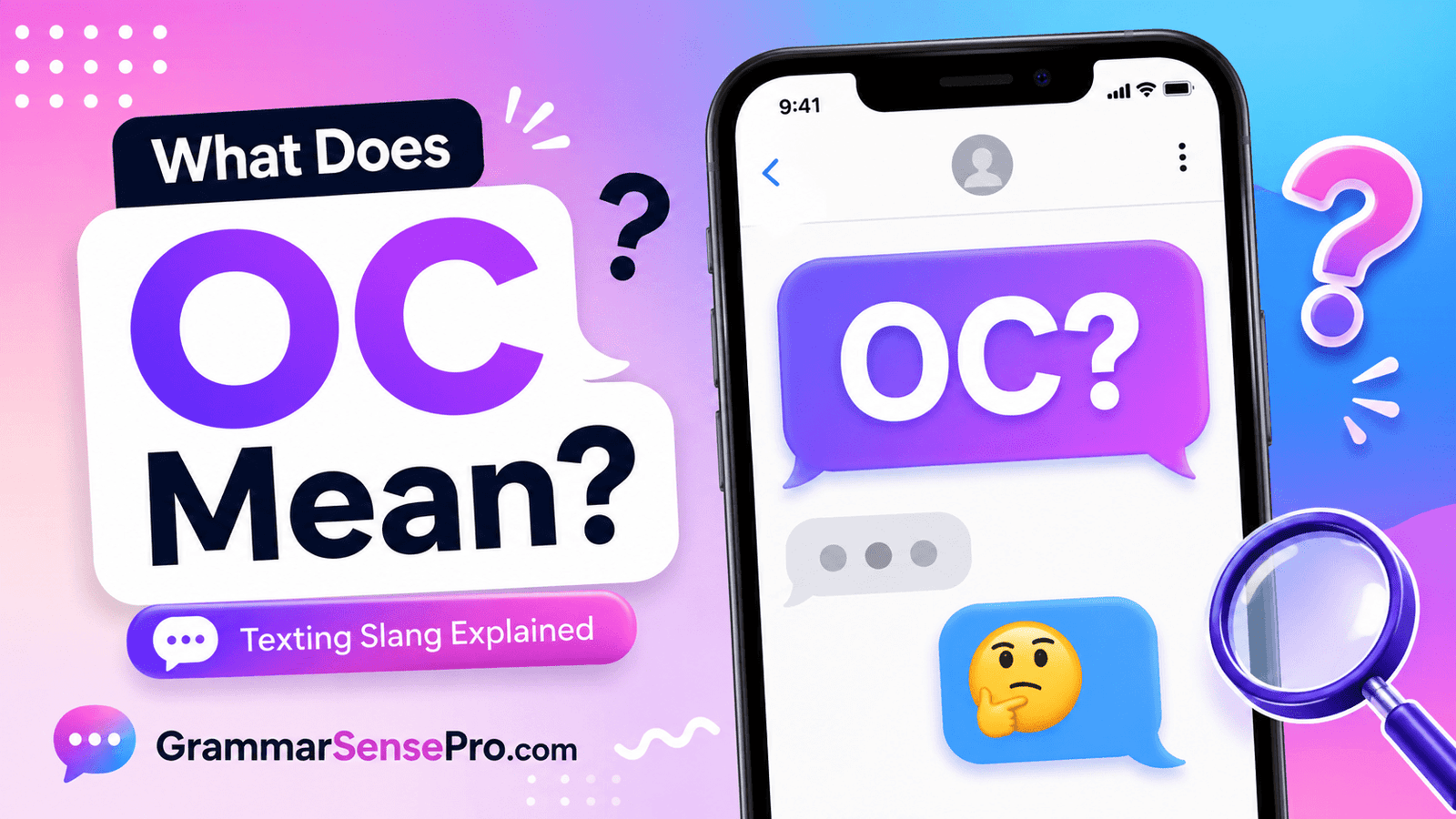OC Meaning in Text: What OC Means and How to Use It