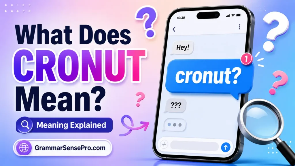 What Does Cronut Mean? Definition, Uses, and Examples