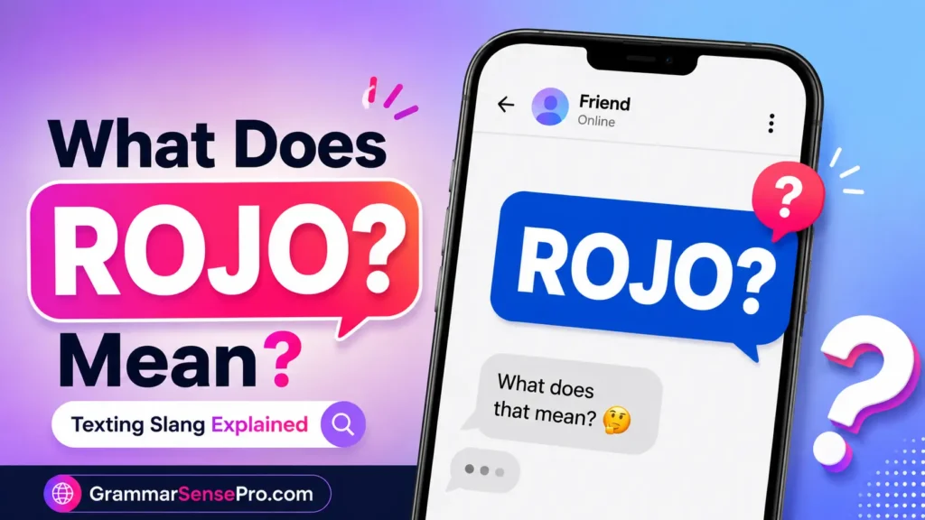 Rojo Meaning: What Does Rojo Mean in Text and Spanish?