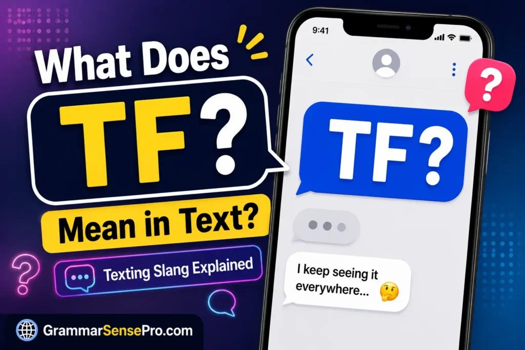 TF Meaning in Text: What Does TF Mean?