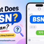 BSN Meaning in Text: What Does BSN Mean?