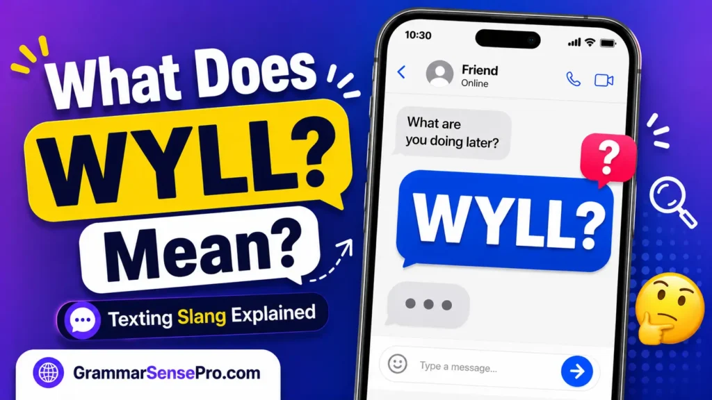 WYLL Meaning in Text: What WYLL Means and How to Reply