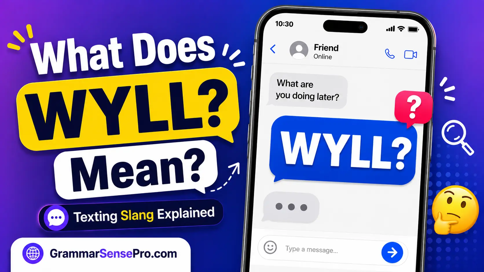 WYLL Meaning in Text: What WYLL Means and How to Reply