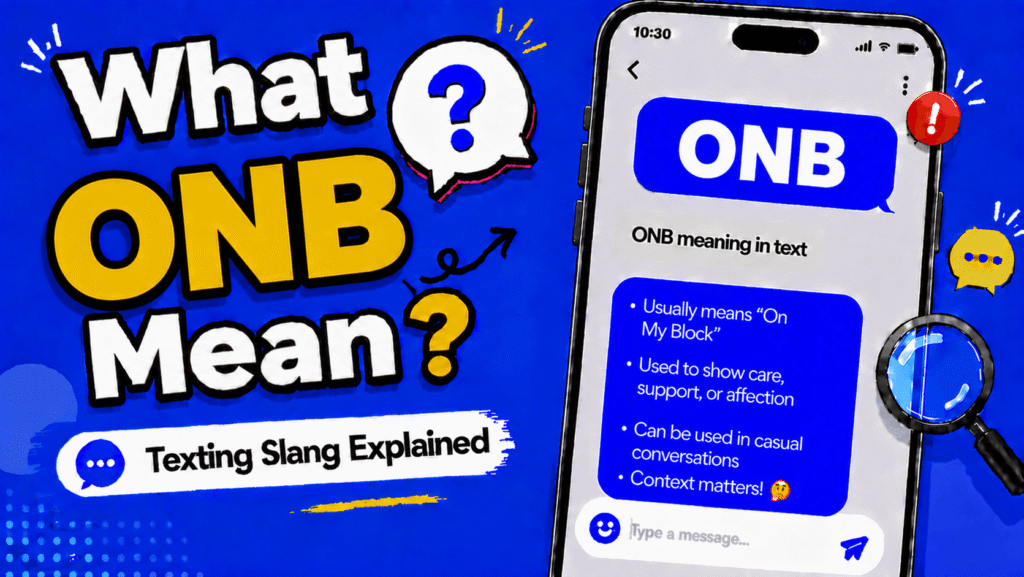 ONB Meaning in Text Explained (Social Media & Chat Context)
