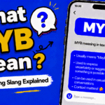 MYB meaning in text explained across Snapchat, Instagram, TikTok and messaging apps