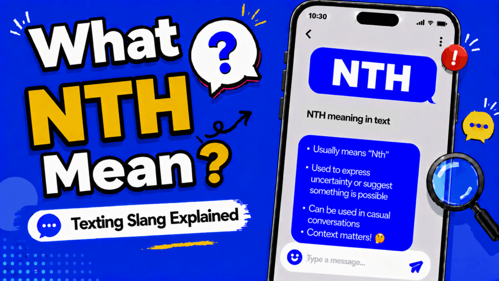 NTH meaning in text message on Snapchat, Instagram, and TikTok explained