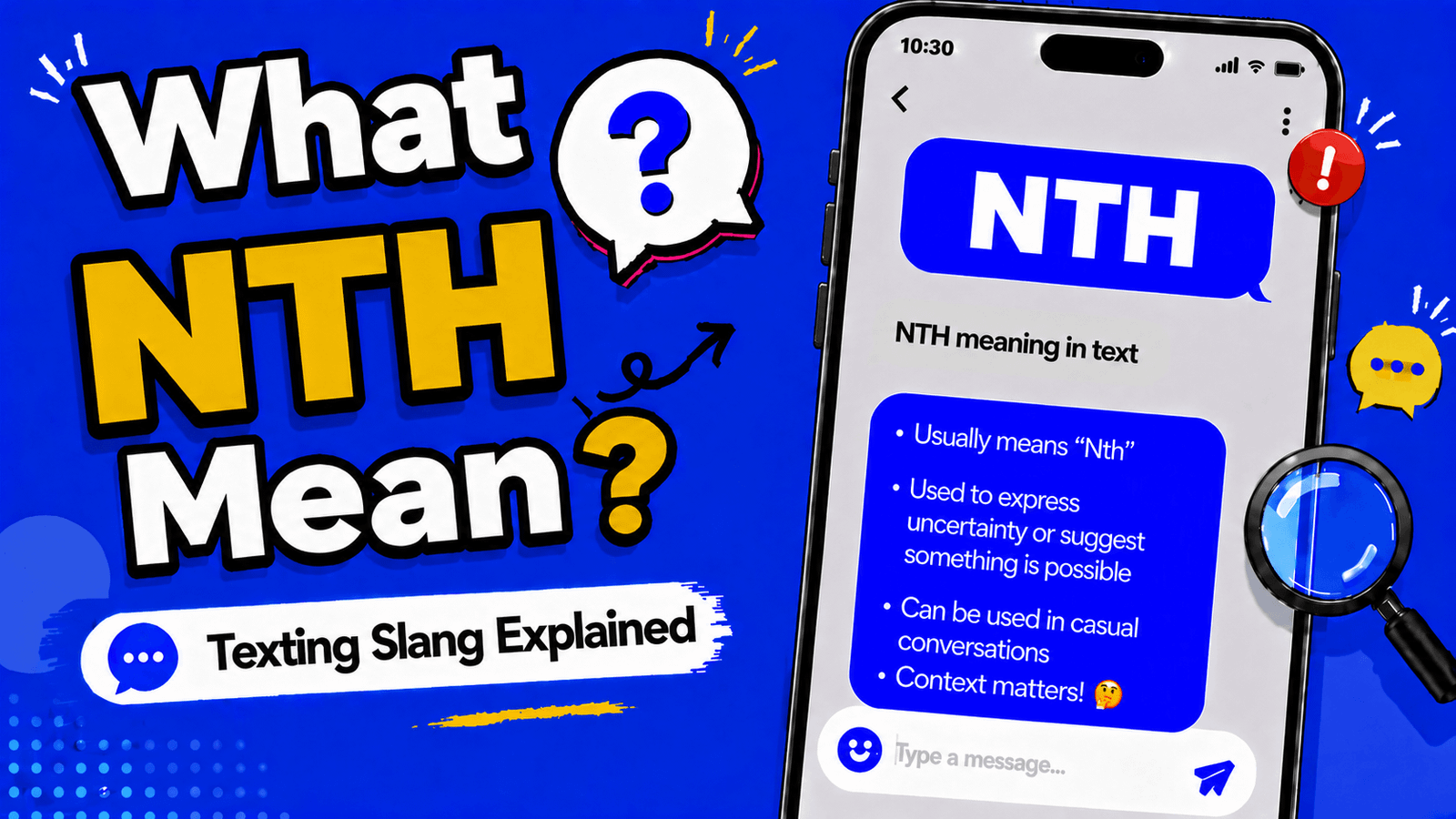 NTH meaning in text message on Snapchat, Instagram, and TikTok explained