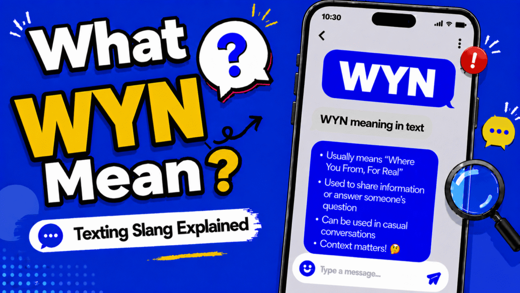 WYN meaning in Text: What Does WYN Mean in Texting and Social Media?
