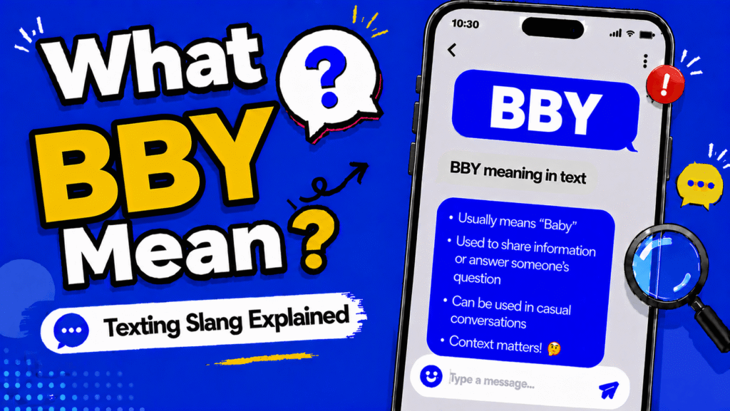 BBY Meaning in Text: What Does BBY Mean in Texting?