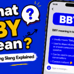 BBY Meaning in Text: What Does BBY Mean in Texting?