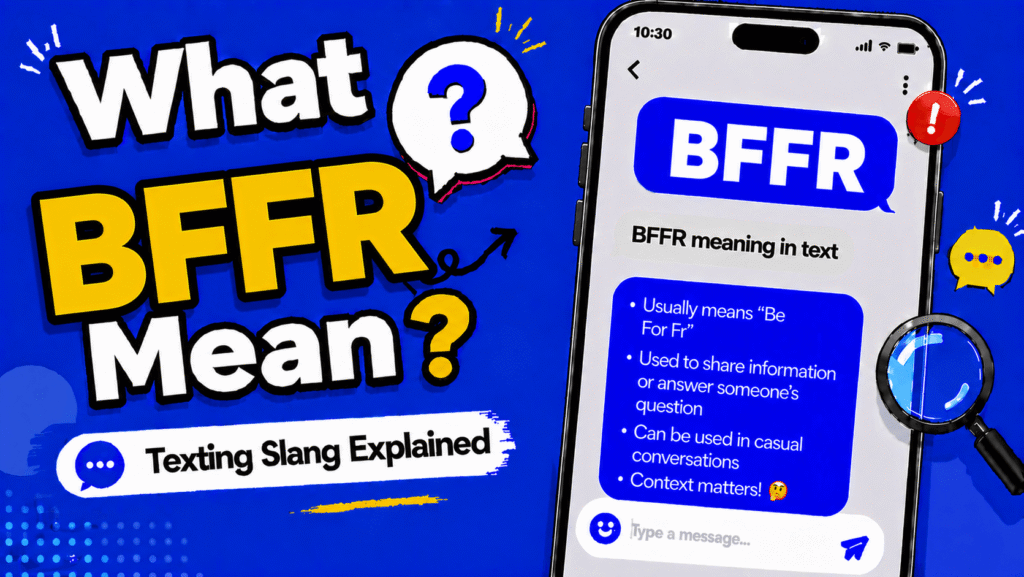 BFFR Meaning in Text: What Does BFFR Mean in Texting?