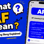 AF meaning in text explained with examples for texting and social media