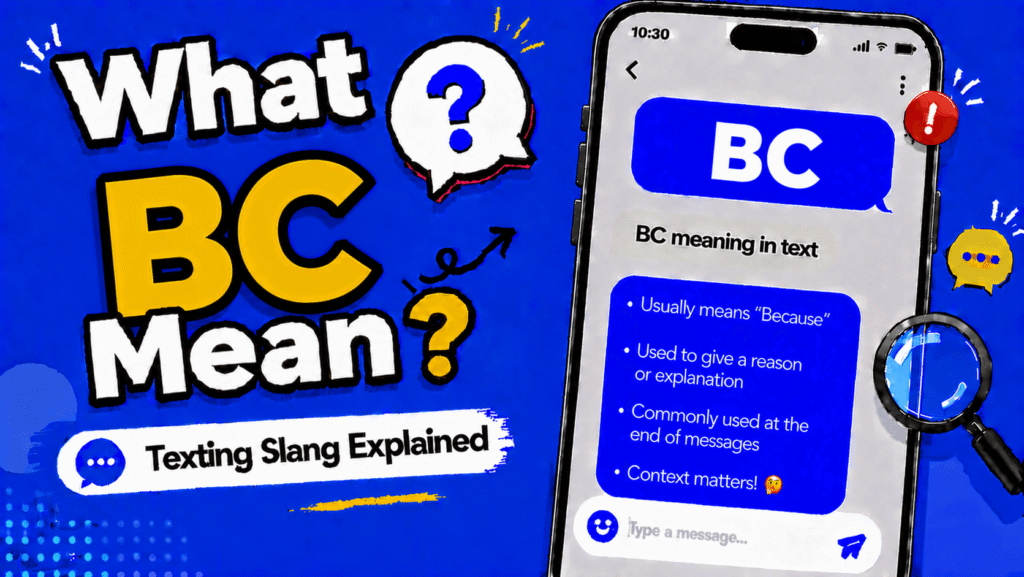 BC meaning in text explained with examples for texting and social media