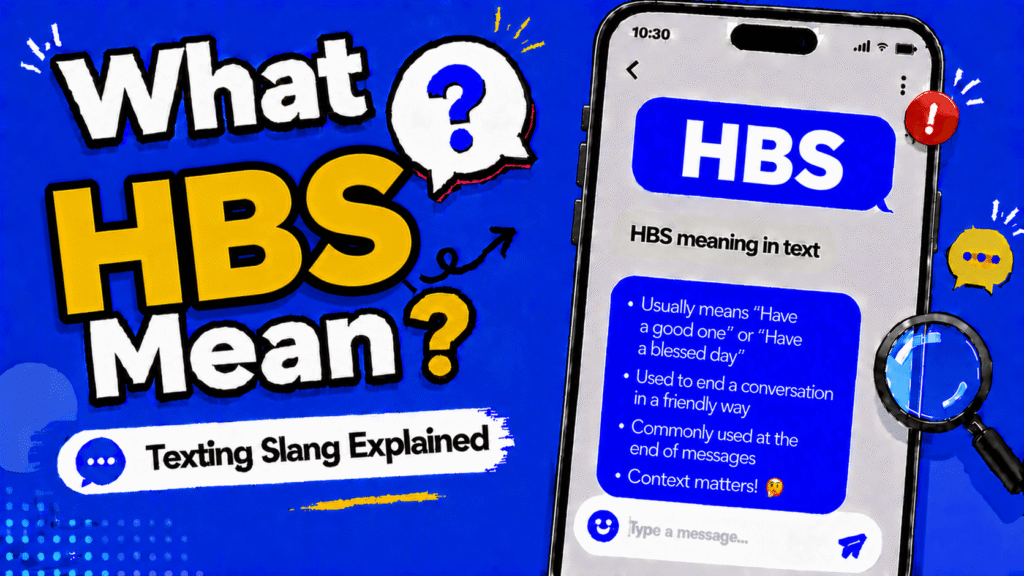 HBS meaning in text explained with examples for texting and social media