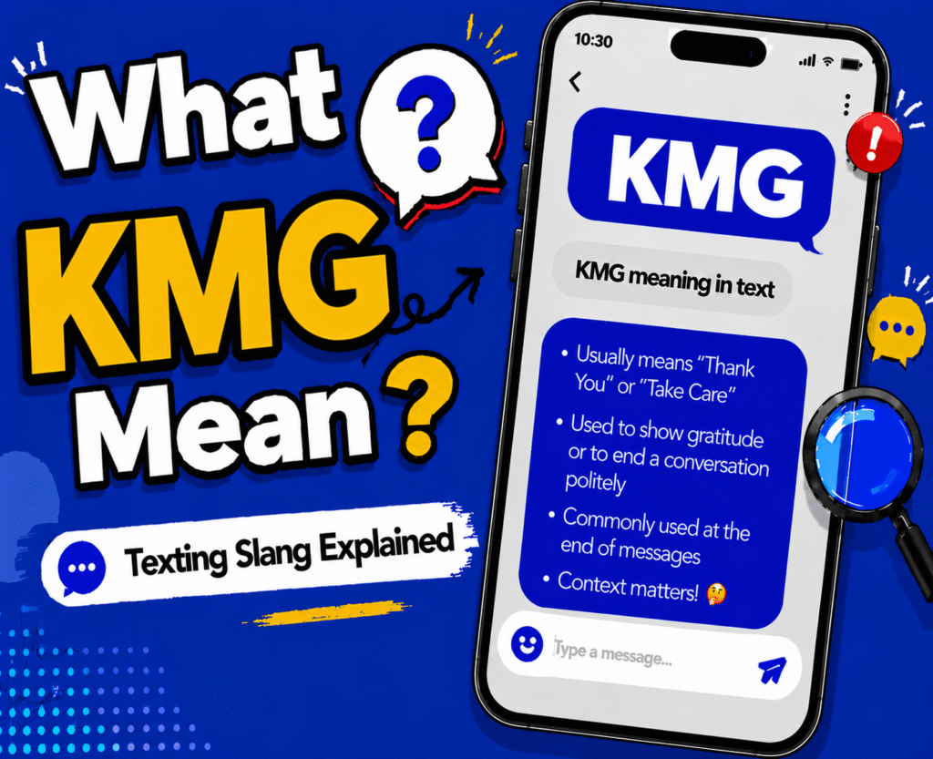 KMG meaning in text explained with examples for texting and social media