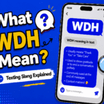 WDH meaning in text explained with examples for texting and social media