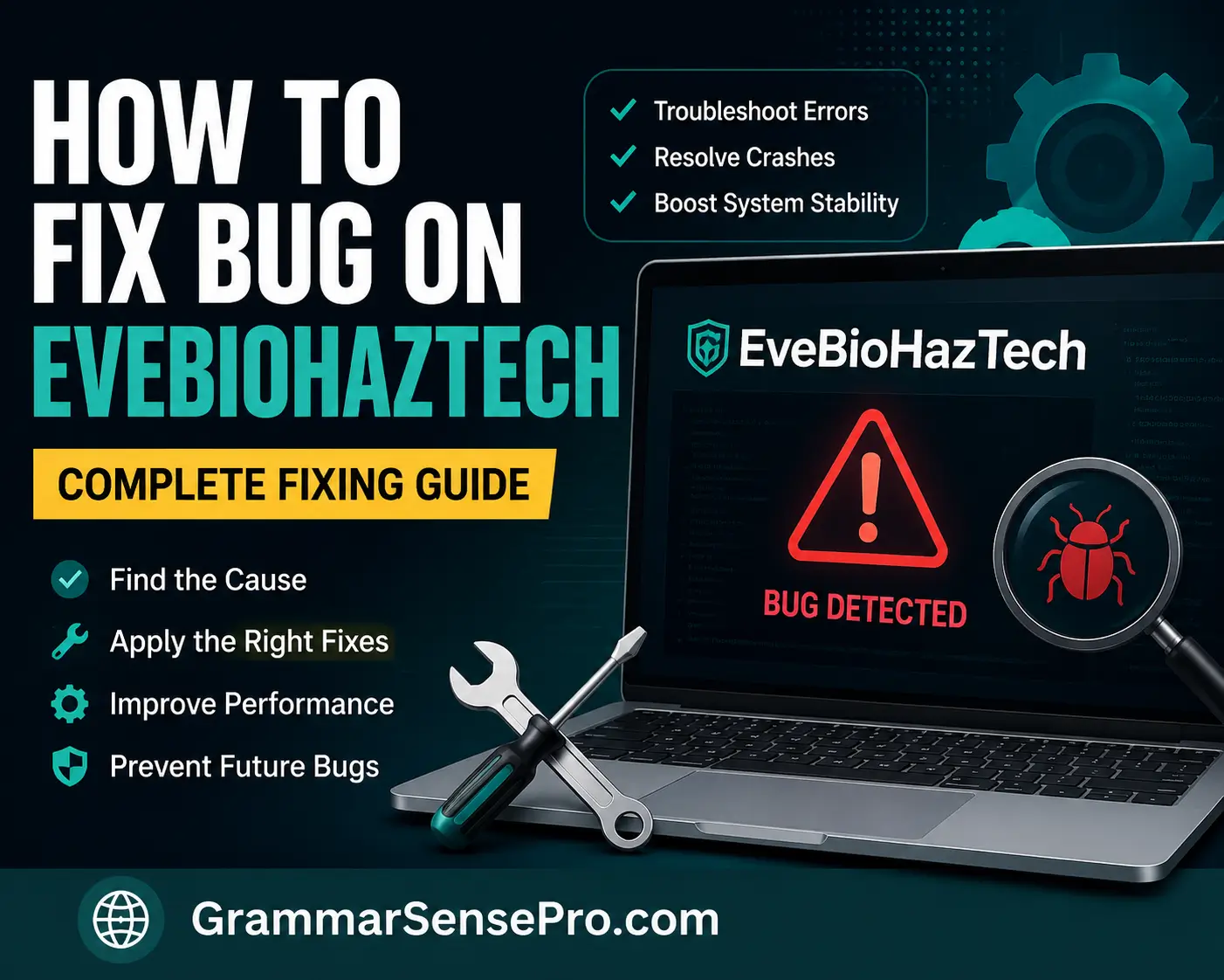 How to Fix Bug on EveBioHazTech: Complete Practical Debugging and Troubleshooting Guide