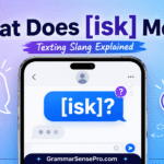 Isk Meaning Texting: What Does Isk Mean in Text?