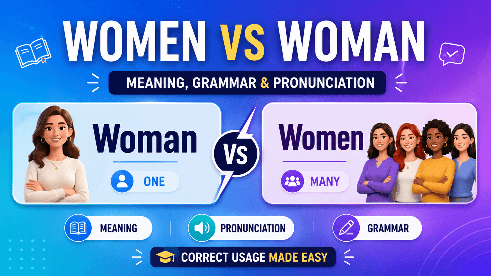 Women vs Woman